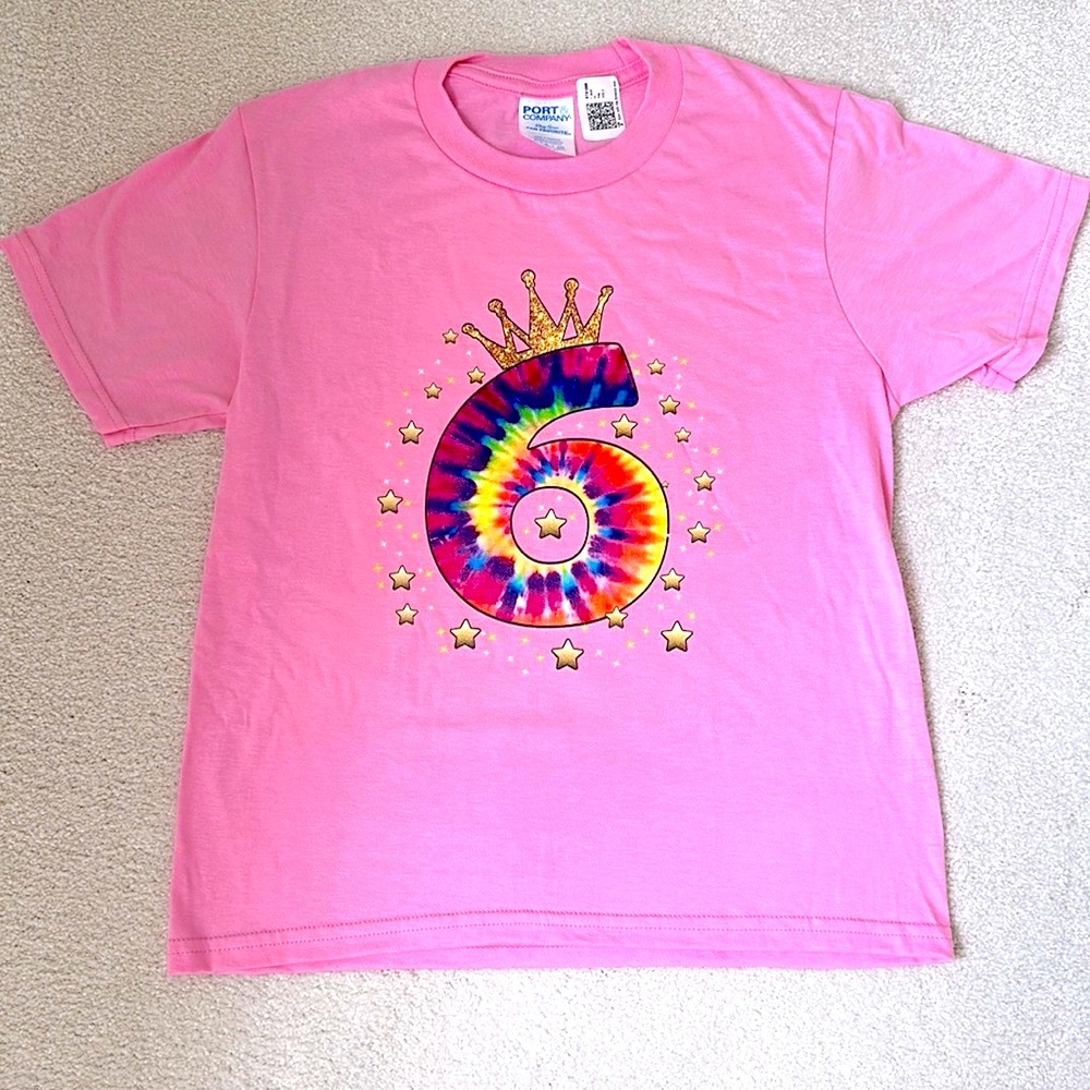 NWT! 6th Birthday Crown T-Shirt 👑⭐️
